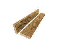 Брус лавочный 3D-тиснение 20х80 Орех Брус лавочный 3D-тиснение 20х80 Орех