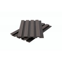 Стеновая панель брусковая из ДПК CO-EX MIX Grey dark Стеновая панель брусковая из ДПК CO-EX MIX Grey dark