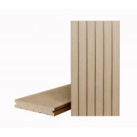 Террасная доска КЛАССИК полнотелая с пазом Арахис (Под заказ)