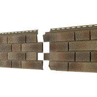 Фасадная панель Стоун Хаус S-Lock Клинкер Нордик Песок